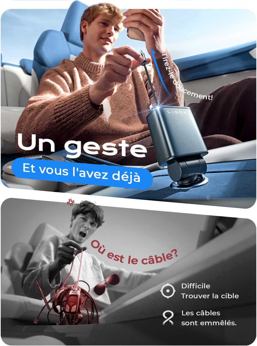 Chargeur voiture